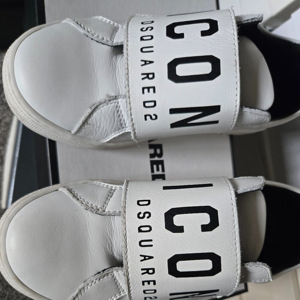 Dsquared2 Kids Dsquared2 Kids Logo Printed Slip-On